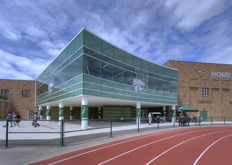 Novi High School Fitness Center - TMP Architecture